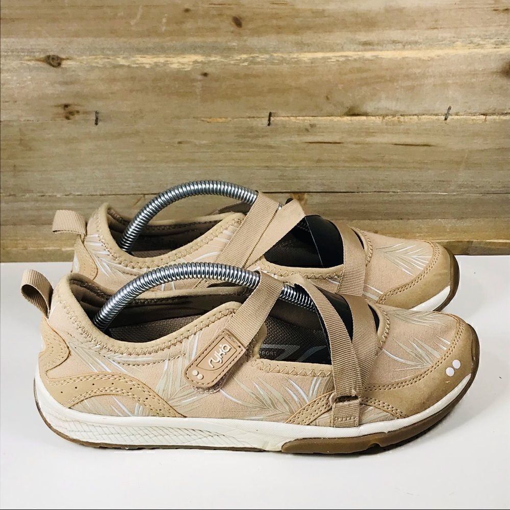 ✅Ryka Adjustable Mesh Mary Jane Sneakers